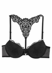 Lascana, Damen Push-up-BH, Schwarz