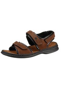 Josef Seibel, Herren Sandalen 'Rafe', Braun / Schoko / Schwarz