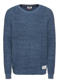 Tommy Jeans, Herren Pullover 'TJM TEXTURAL SWEATER', Dunkelblau