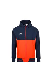 adidas Performance, 'Tiro 17' Pr&auml;sentationsjacke, Blau / Orange