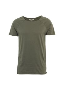 Review, Herren T-Shirt 'RAGLAN ONECK LL', Oliv