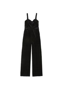 Abercrombie & Fitch Abercrombie & Fitch, Damen 'XM18-VELVET KNOT FRONT JUMPSUIT 2CC', Schwarz