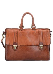 Campomaggi, Herren Aktentasche, Cognac