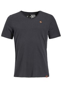 Khujo, Herren T-Shirt 'STUNT', Schwarz