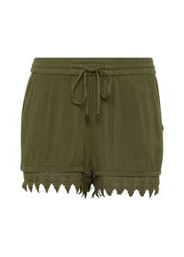 Tom Tailor, Damen Shorts, Oliv