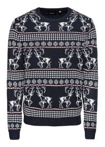 Only & Sons Only & Sons, Herren Pullover, Navy / Rot / Weiß