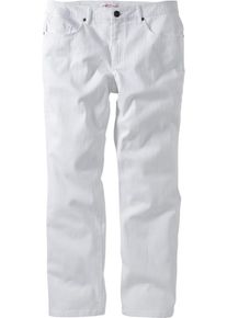 sheego Denim, Damen Stretch-Jeans Lana, Wei&szlig;