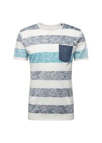 Jack & Jones JACK & JONES, Herren T-Shirt 'BOTTLE', Dunkelblau / Dunkelgr&uuml;n / Wei&szlig;