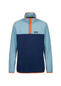 Patagonia, Herren Fleeceshirt, Navy / Rauchblau / Orange