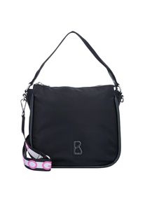 Bogner, Damen Schultertasche 'Lech Isalie', Lila / Schwarz / Weiß
