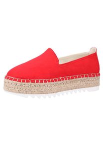 Bullboxer, Damen Slipper, Hellbeige / Cranberry