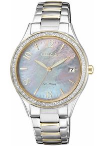 Citizen, Damen Solaruhr 'EO1184-81D', Opal / Gold / Silber