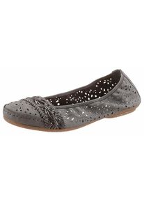 Rieker, Damen Ballerina, Grau