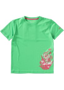 Regatta, M&auml;dchen Funktionsshirt 'Alvarado', Limette / Pink / Wei&szlig;