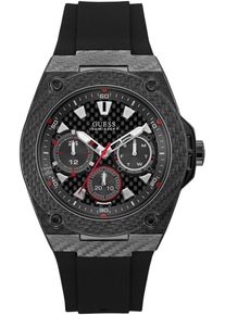 Guess, Herren Multifunktionsuhr 'LEGACY', Schwarz