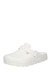 Birkenstock, Damen Pantolette 'Boston', Wei&szlig;