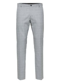 Selected Homme, Herren Hose, Graumeliert / Weiß