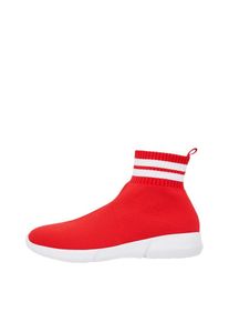 Bianco, Damen Sneaker, Rot / Weiß