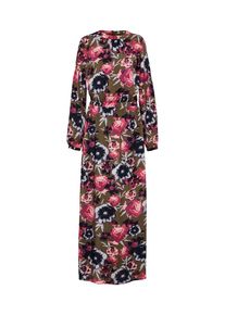Vila, Damen Kleid 'ASTHA', Khaki / Pink