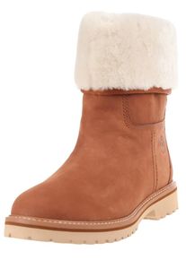 Timberland, Damen Stiefel 'Chamonix Valley', Cognac / Wei&szlig;