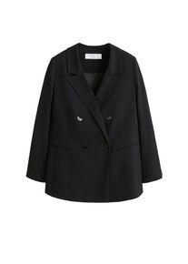 Violeta by Mango, Damen Blazer 'Victoria', Schwarz