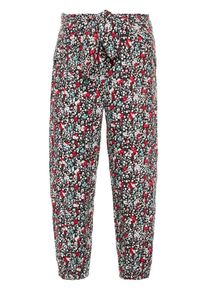 name it, Mädchen Bluprint Viskose Hose, Rot / Schwarz