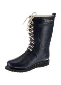 Ilse Jacobsen, Damen Gummistiefel, Nachtblau / Wei&szlig;