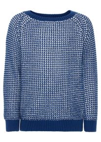 name it, Strickpullover, Navy / Wei&szlig;