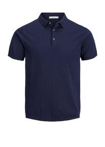 Jack & Jones JACK & JONES, Herren Poloshirt, Dunkelblau