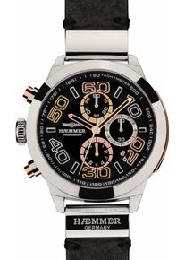HAEMMER, Herren Chronograph 'TIZIAN, CR-06', Rosegold / Schwarz / Silber