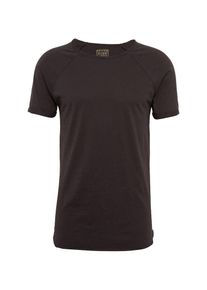 Review, Herren T-Shirt 'BASIC RGLN SLUB', Schwarz