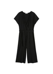Mango, Damen Overall 'Monorib', Schwarz