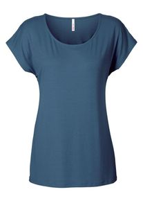 sheego Class, Damen T-Shirt, Taubenblau