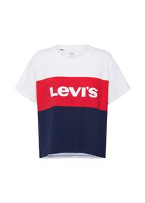 Levi's LEVI'S, Damen Shirt 'Graphic CB Varsity Tee', Navy / Rot / Weiß