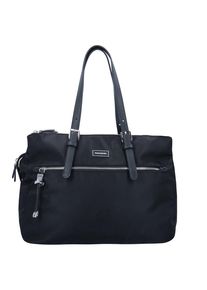 Samsonite, Damen Karissa Biz Schultertasche 39 cm Laptopfach, Schwarz