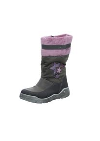 Ricosta, M&auml;dchen Stiefel, Grau / Rauchgrau / Lila