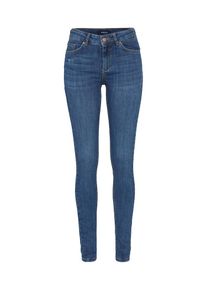 Pieces, Damen Skinny Jeans 'DELLY', Blue Denim