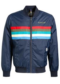 Khujo, Herren Jacke 'Baggis', Blau / Aqua / Hellblau / Rot / Weiß