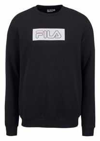 Fila, Herren Sweatshirt »BOLD CREW SWEAT«, Schwarz / Weiß