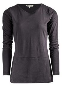 YOGISTAR.COM, Damen Yogi-shirt 'Get Down', Basaltgrau