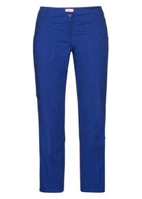 sheego Casual, Damen Cargohose, Royalblau