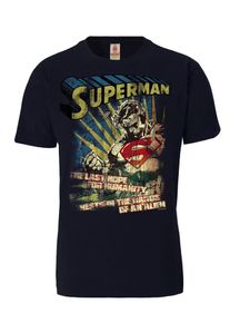 logoshirt, Herren T-Shirt 'Superman - The Last Hope', Nachtblau