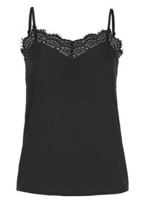 AJC, Damen Spitzentop, Schwarz