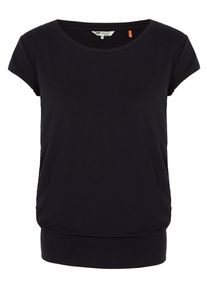 YOGISTAR.COM, Damen Yogi-t-shirt 'smooth You', Schwarz