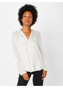 Esprit, Damen Bluse, Wei&szlig;