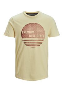 Jack & Jones JACK & JONES, Herren T-Shirt, Bronze / Hellgelb