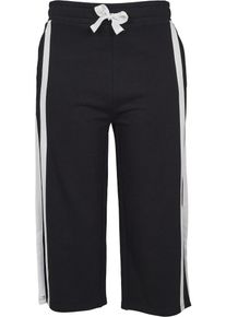 Urban Classics, Damen Culotte, Schwarz / Weiß