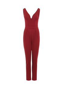 Wal G., Damen Jumpsuit, Bordeaux