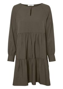 Pieces, Damen Kleid, Khaki