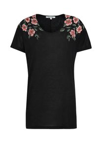 ABOUT YOU, Damen Shirt 'Jeanna', Grün / Rot / Schwarz